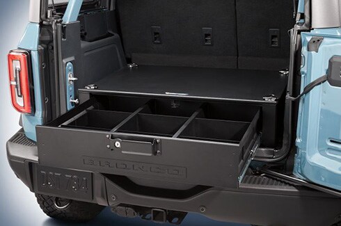 Descubre Accesorios Ford Bronco en PR, Cajón de Seguridad para Área de Carga 4 Puertas